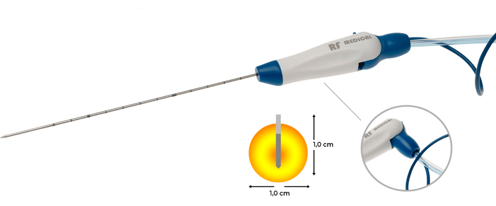 Agulha de radiofrequência para miomas